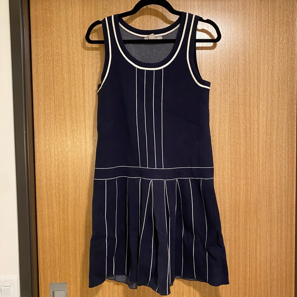 Banana Republic Preppy Drop Waist Tennis Sleeveless Sweater Dress